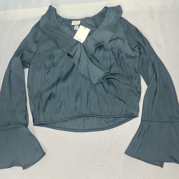 a new day Tops - NWT A New Day Teal Women's Blouse